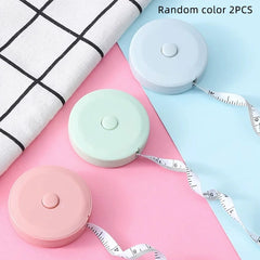 1.5M Retractable Tape Measure Cute CM/In Measuring Tool Portable Ruler Measure Mini PP Tape Measure Irregular object Measurement