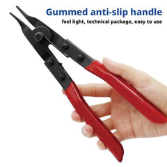 Lock Ring Pliers Flat Snap Ring Plier Special Circlip Pliers Reverse Retaining Ring Plier for Transmission Transfer Cases Ring
