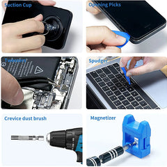 Screwdriver Set Magnetic Torx Phillips Screw Bit Kit WOZOBUY With Electrical Driver Remover Wrench Repair Phone PC Tools