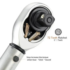 High Accuracy Adjustable Torque Wrench 3/8" Drive Ratchet Wrench for Motorcycle Bicycle Car Repair Professional Hand Tool