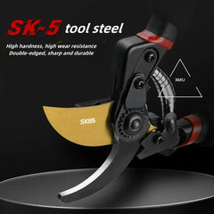 Garden Pruning Shears Plant Trim Horticulture Hand Pruner Shrub Garden Scissor Orchard Branch Shear Professional Pruning Tool