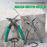 Snap Ring Plier Type Circlip Pliers Multifunctional Crimp Tool Internal External Ring Remover Retaining Circlip Pliers Hand Tool