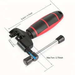 Bicycle Chain Cutter Tool – Heavy Duty Chain Break Tool with Red Handle, for Derailleur & Single-Speed Chains