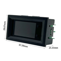 DC 0-200V 20A Digital Voltmeter Ammeter 8in1 Multifunction Tester IPS LCD Voltage Current Power Energy Test Meter