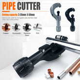 New 3-35mm 5-50mm Tube Cutter Pipe Cutter Plumber for Vehicle Copper Stainless Steel Aluminum Tubes Cutting Repairing Tools
