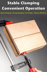 Heavy Duty F Clamp Quick Grip Bar Clamp Quick Release Woodworking Metal Fixing Clamp High Strength Carpentry Clamps Hand Tools