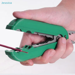 ♥Multifunctional Wire Stripper Tool - 3-in-1 Portable Cable Stripper for Electrical Wire Cutting & Stripping