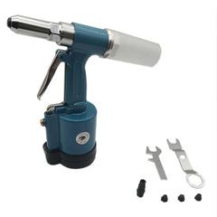 Pneumatic Air Hydraulic Pop Rivet Gun Heavy Duty Air Riveter Half Steel Aluminum Nail 2.4-5.0MM Rivet Tool