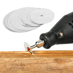 10pcs Circular Saw Blade Cutting Wheel With 1pcs Mandrels Cutting Discs Rotary Tools For Wood Plastic Fast Cutting Tool