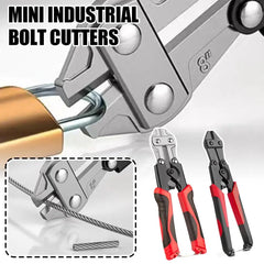 Bolt Cutter, 8"Wire Breaker Pliers, Chain Lock Cutter HeavyDuty,Cut off Wires, Bar,Hard CopperWire Twisted wire