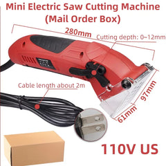 Mini Electric Circular Saw 110V/220V Multifunctional Cutter for Tile Metal Wood DIY Woodworking Power Tool