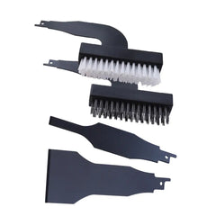 Reciprocating Saw Attachment Remodeling Kit,Electric Cleaning Shovel Wire Brush,Removal Ground Mud,Reciprocating Brush