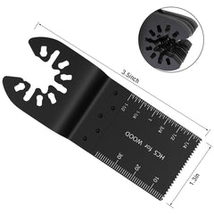 Saw Cutter Blade Accessories Oscillating Multi Tool Saw Blades for Renovator Power Wood Cutting Tools Bits 60/50/20/10/5 PCS