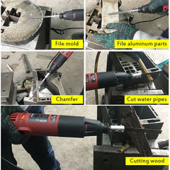 Electric File Machine For Metal Mini Metal Filing Rasp Reciprocating File Polishing Tools File Polisher Machine Woodworking File