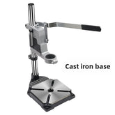 Electric Bench Drill Stand Multifunctional Table Top Drill Fixed Frame Aluminum Alloy Power Grinder Accessories