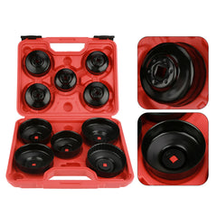 Oil Filter Wrench Remove Set Sockets Work Wrench Repair Tool Kit Filter Remove Set Filter Wrench Set Oil Filter Cup Set