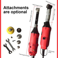 Electric Elbow Grinder Electric Die Grinder Polisher High Speed Rotary Tool for Metal Polishing, Wood Carving, DIY Craft Project