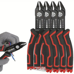Wire Stripper Pliers Automatic Stripping Cutter Cable Wire Crimping Electrician Repair Tools Wire Stripper Tool hand tools