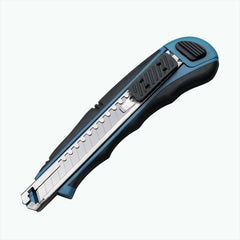 Utility Knife Heavy Duty Box Cutter, Retractable Portable Plastic 9mm Wide Snap Off Blades,Auto Lock Steel Sharp Cutting cutters