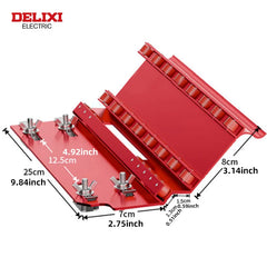 DELIXI ELECTRIC Mitered Corner Cutter Aluminum Alloy 45° High Precision All-in-One Specialized for Tile Beveling & Woodworking