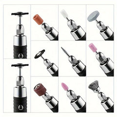 Rotary Tool Accessory Set for Power Drills, Compatible with Dremel, Includes Grinding, Polishing, Mini Saw Blades, and