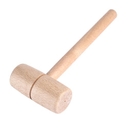 Carpenter Beech Wood Hammer Wooden Hammer Carpenter Beech Wood Round Head Woodworking Hand Tool for