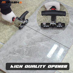 MUFASHA ML3200 Portable 3200mm Manual Tile Cutter Professional Hand Tile Cutter Three Cutting Blade Push Knife Slab Cutter