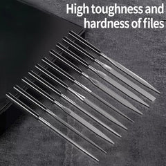 3/5/10pcs/set Metal Needle File Set Wood Rasp Metal Polishing Hand FileTools Steel Rasp Needl Filing For Metal Glass Stone Wood