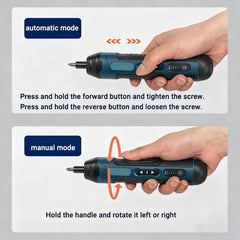 Electric Screwdriver Set with Multi-Function Torque Control, USB Rechargeable Device Maintenance, Repair and DIY Projects