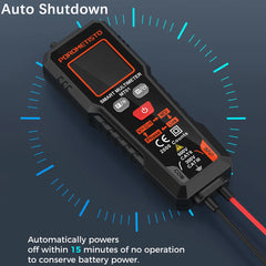 POROMETISTO MT01 Multimeter Smart Digital Multimeter Voltage Tester NCV Live Wire Test 2000 Counts 600V AC/DC Voltage Tester