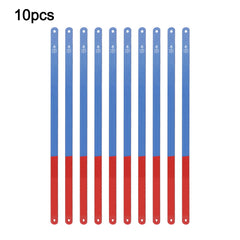 10Pcs 14T/18T/24T Hacksaw Blade Kit 300mm M 35 Steel Hand Saw Blades Bi-Metal For Meat Wood Cut Hand Tools