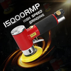 New Protable Random Orbit Air Sander Mini Pneumatic Grinding Machine for Car Polishing High Speed Air Powered Sanding Polisher
