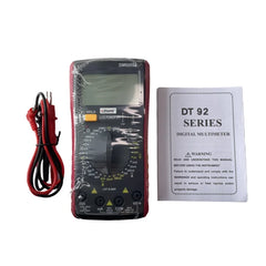 Digital Multimeter:AC/DC LCD Digital Multimeter 1000V Voltmeter Ammeter Ohm Tester High Safety Handheld Meter (Not Batteries)