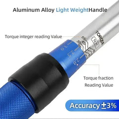 High Accuracy Adjustable Torque Wrench 3/8" Drive Ratchet Wrench for Motorcycle Bicycle Car Repair Professional Hand Tool