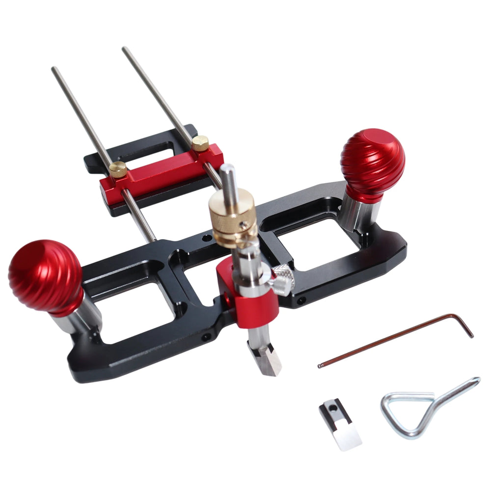 ENJOYWOOD Router Plane Precision Depth Adjustment Ergonomic Design Versatile Cutting Hand Tool Woodworking Smooth Finish