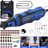 DayPlus 135W Rotary Tool Kit with 80pcs Accessories & Storage Case, 6 Speeds Electric Multi-Tool for Crafting DIY Projects