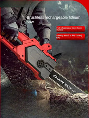 110V/220V Professional Electric Chainsaw with Powerful Lithium-ion Battery and Portable Design AC