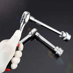 1/4" 3/8" 1/2" Socket Ratchet Wrench Extension Bar 50/75/100/125/150/250mm Long Bar Steering Sleeve Connecting Rod Accessories