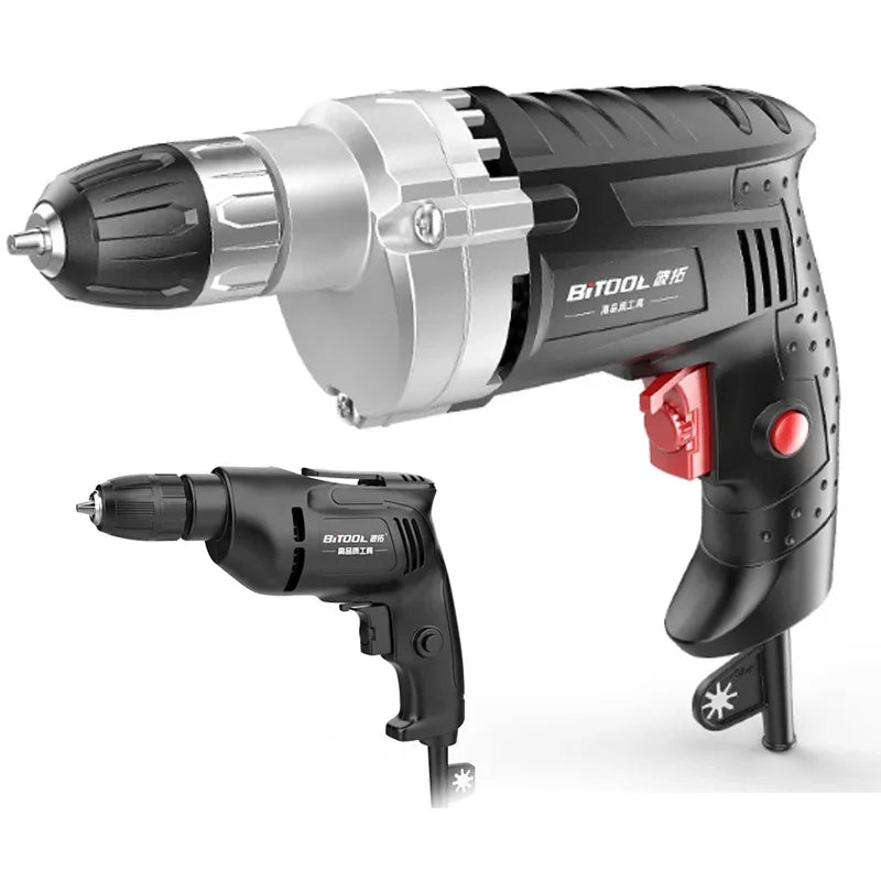 Electric Impact Hammer Drill High Torque Power drill for Construction Powerful Electric Drill for Drilling and Driving