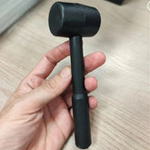 Black rubber mallet - durable and versatile tool for DIY, home repair and industrial use, perfect for gift ideas hammer