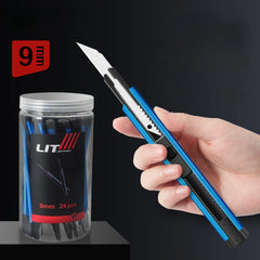 1 PC Utility Knife Box Cutter - Retractable Utility Knife with Snap-off Blade - Office Stationery & School Supplies.