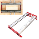 Woodworking Router Sliding Plate Aluminum Alloy Router Milling Groove Bracket for Flatten and Finish Plywood