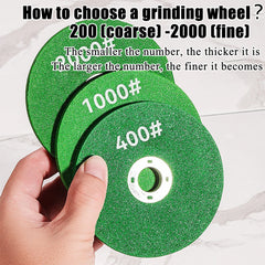 Angle Grinder Grinding wheel 100-2000 mesh, Angle Grinder Cutting Flap Grinding Disc Wheel Cut off Wheels, Grinding Wheel