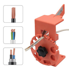 Wire Stripper Quick Copper Electric Wire Demolisher Manual Stripping Clip Pliers Home Portable Cutting Crimping Tool