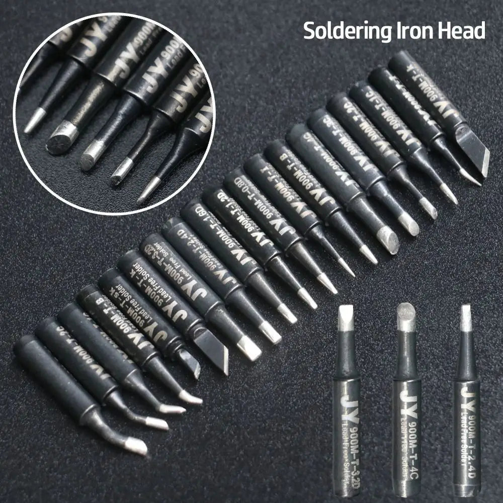 Soldering Iron Head 936 900M-T Welding Tips Oxygen-free Copper Soldering Iron Tips Replacement Durable Soldering Accessories