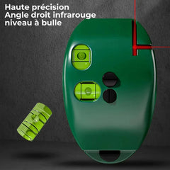 Vertical Mouse Laser Level Infrared Horizontal Line Right Angle Bubble Level Leveling 20M Long Distance 2 Lines Laser Levels 