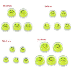 5pcs Round Bubble Level For Spirit Level For BULLSEYE Level ///////////////Instrument Desktop OperationLeveling Tool