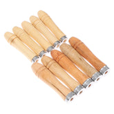 5Pcs/set 9/11cm Wooden File Handle Wood Rasp Woodworking Polishing Rust Proof Filing Tools Replacement Wooden File Handle