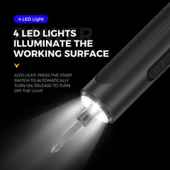 Cordless Power Screwdriver Kit 35 in 1 3.6V 5N.m 1500mAh USB Rechargeable Electric 2026for Home DIY Repair Disassembly Use New