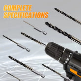Twist Drill Bit Set HSS Cobalt Wood Metal Hole Cutter Core Drilling Hex Shank Drill Bits Woodworking Power Tools Accessories